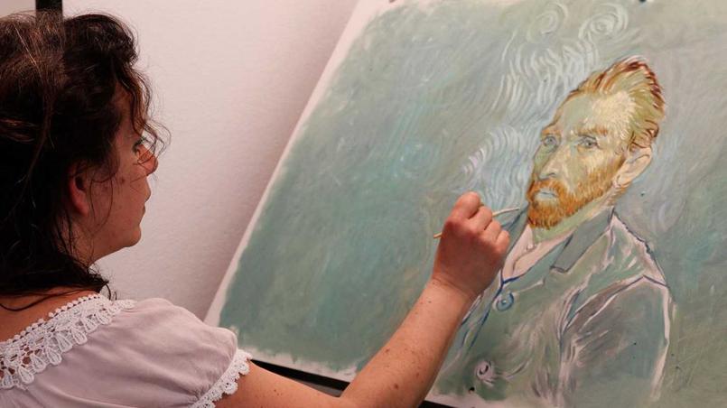 À partir de scènes scénographiées et tournées en studio, des dizaines d'artistes créent des toiles dans le style du maître
