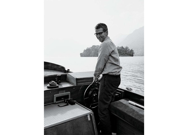 Federico Marchetti on Lake Como. Photo via W Magazine