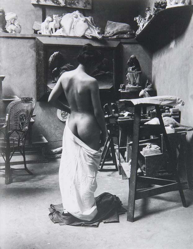 HEINRICH ZILLE (1858 Radeburg - 1929 Berlin) - Atelier August Gaul, August 1901