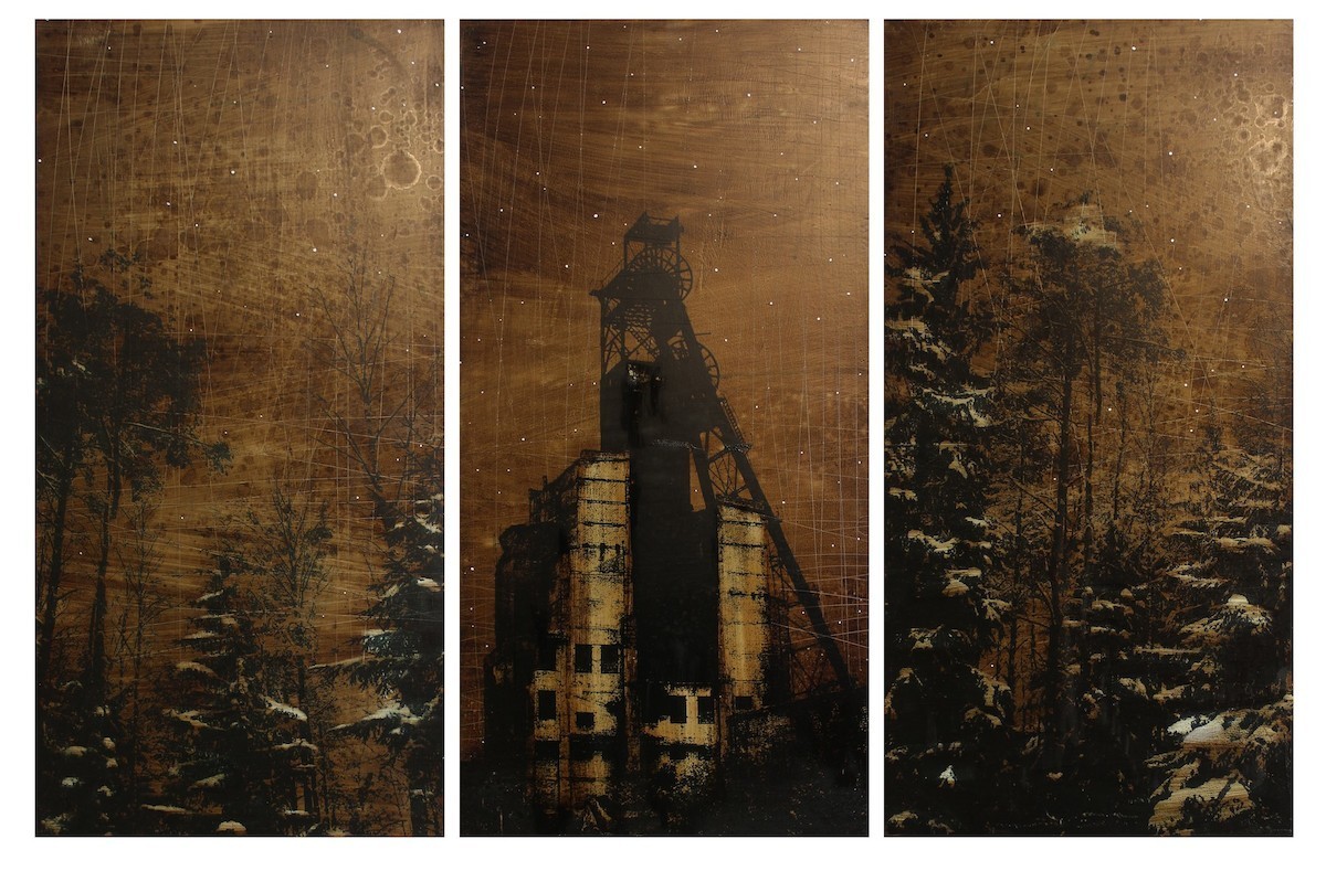 Ilya Gapanov - Form "Reliquary" series (Triptychon), 2017 | K35 Art Gallery