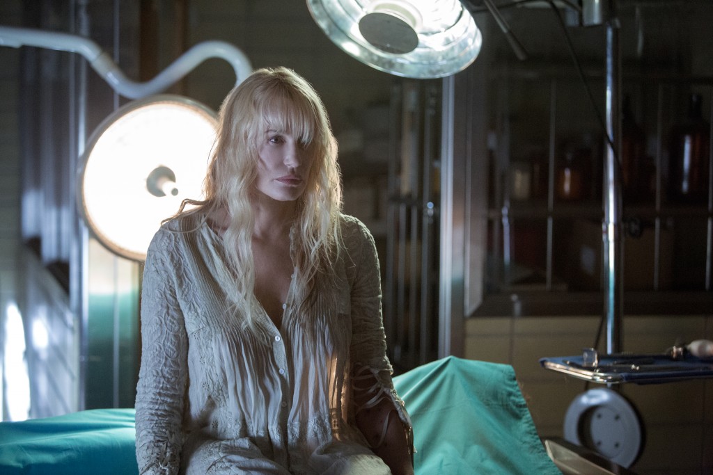 Daryl Hannah as Angelica Turning. Photo via Netflix.