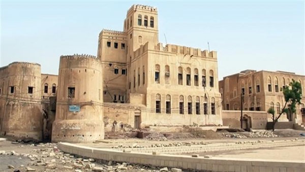 The library in Zabid, Yemen, that was looted by Houthi rebels. Image: Alsahwa Yemen