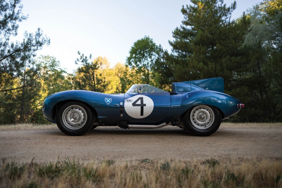 Jaguar D-Type, 於RM Sotheby's 拍賣會上售出 圖片:RM Sotheby's