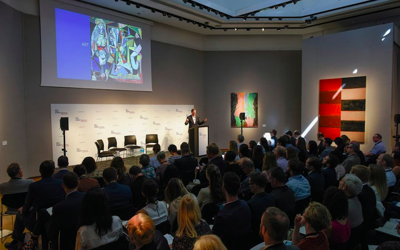 Art + Tech Summit: un'immagine della conferenza. © Christie's