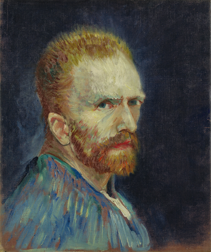 Self-Portrait, Vincent Van Gogh. 1887, oil on canvas. Image: Wadsworth Atheneum Museum of Art via Wikimedia Commons