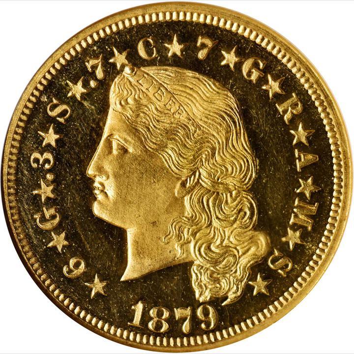 1879 Four-Dollar Gold Stella