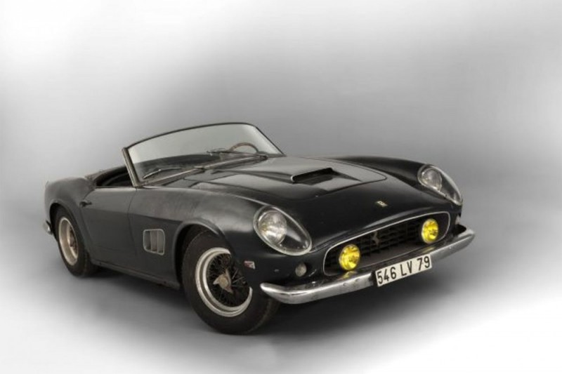 Ferrari 250 GT SWB California Spider, 1961. Image courtesy of Artcurial