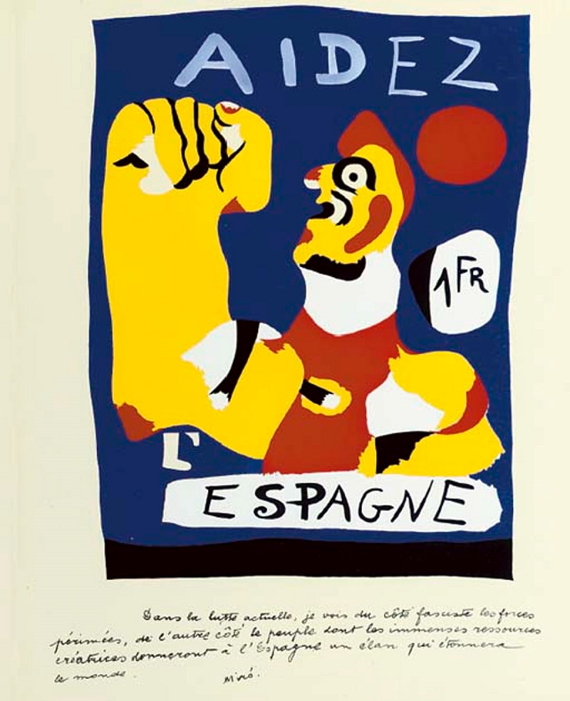 ”Aidez l'Espagne ”(1937). Foto: Christies.