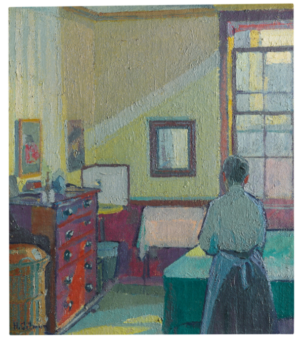 Harold Gilman, Interior (Mrs Mounter) 1917Estimate:£150 000 -250 000Hammer price: £485 000