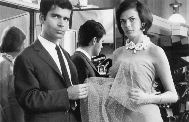 Karl Lagerfeld hos Balmain.