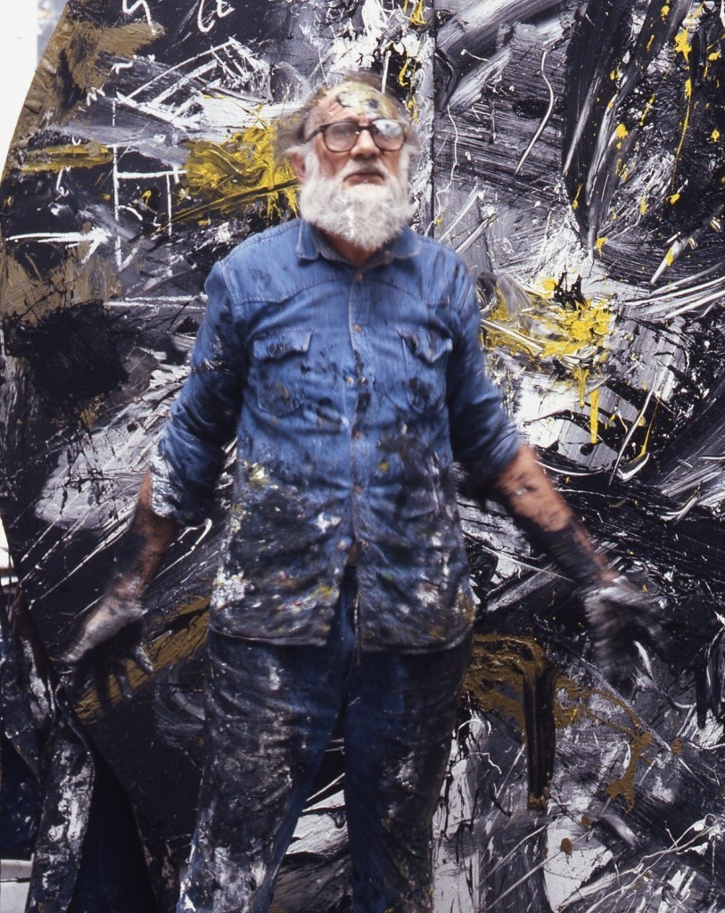 Emilio Vedova 於意大利威尼斯 (2003年)