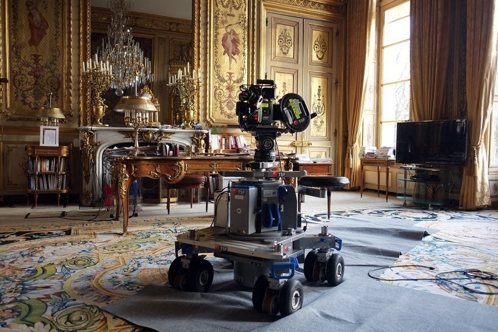 Laurent Grasso, Behind the scenes of Élysée (Film), 2016 Courtesy of Edouard Malingue Gallery