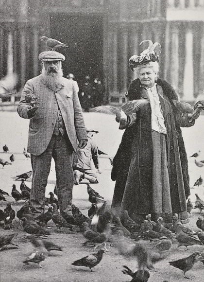 Monet et sa femme Alice à Venise, image via SomethingforYou