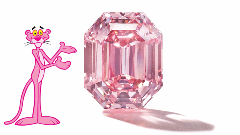 Der 19 Karat schwere "Pink Legacy Diamond" wurde vom Nobeljuwelier Harry Winston ersteigert und heißt nun "The Winston Pink Legacy"