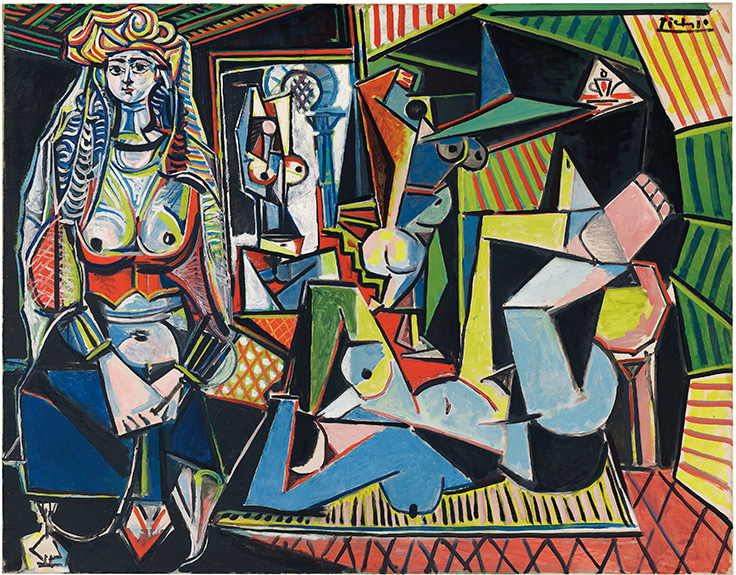 Picassos "Les femmes d'Alger". Foto: Christie's.