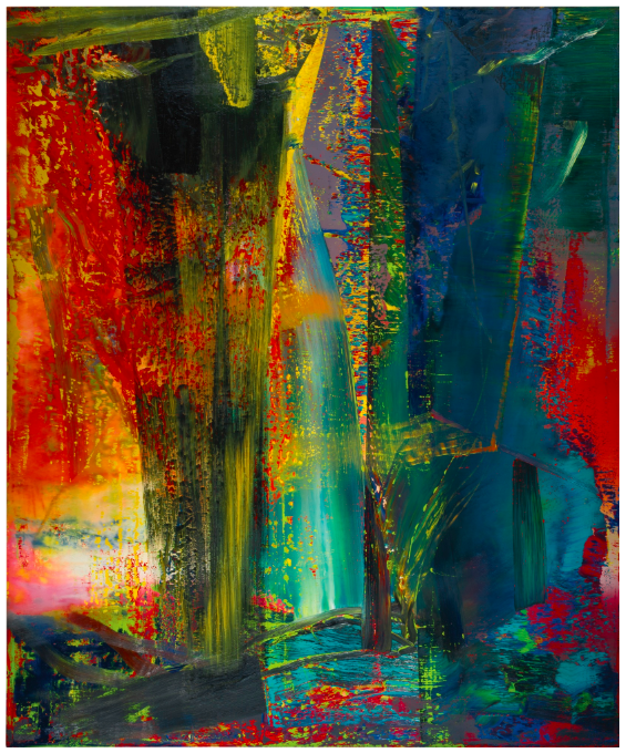 Gerhard Richter, Abstract Framework (809-1)