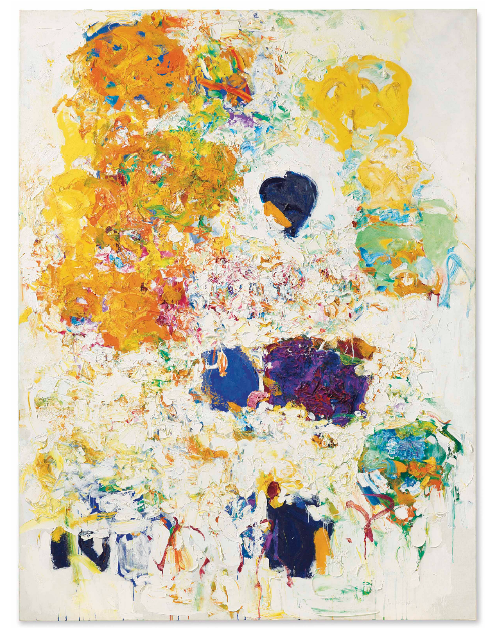 Joan Mitchell, Blueberry, 1969. Image: Christie's