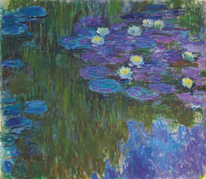 Nympheás en fleur, Claude Monet. Foto: Christie's.