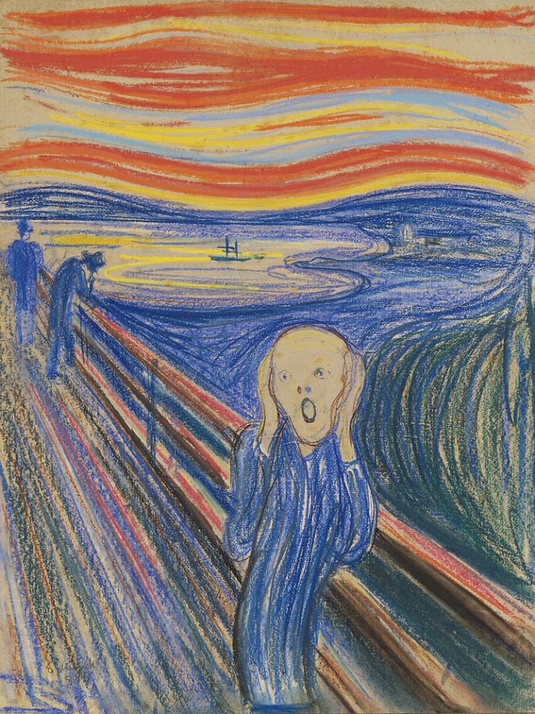 Edvard Munch, Der Schrei, Version von 1895, Privatbesitz