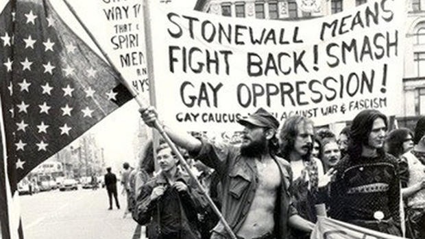 The Stonewall Riots. Image: CBS News