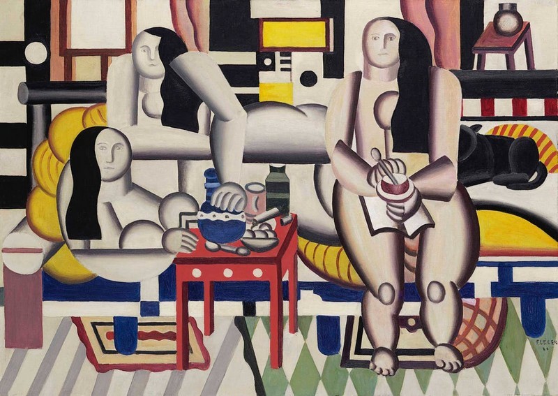 Fernand Léger, Le grand déjeuner (1921), image via Christie's