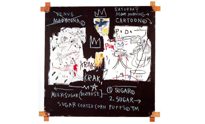 Jean-Michel Basquiat, A Panel of Experts, 1982 Courtesy The Montreal Museum of Fine Arts
