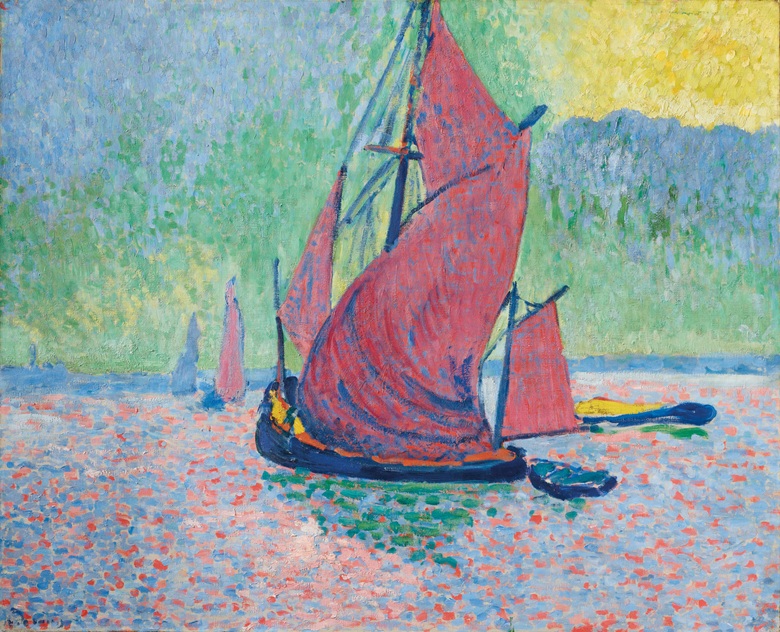 Les voles rouges, Andre Derain. 1906, oil on canvas. Image: 2019 Artists Rights Society (ARS), New York / ADAGP, Paris