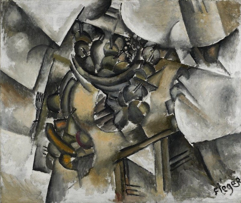 Fernand Léger, Le Compotier sur table (1909), image via Wikipedia