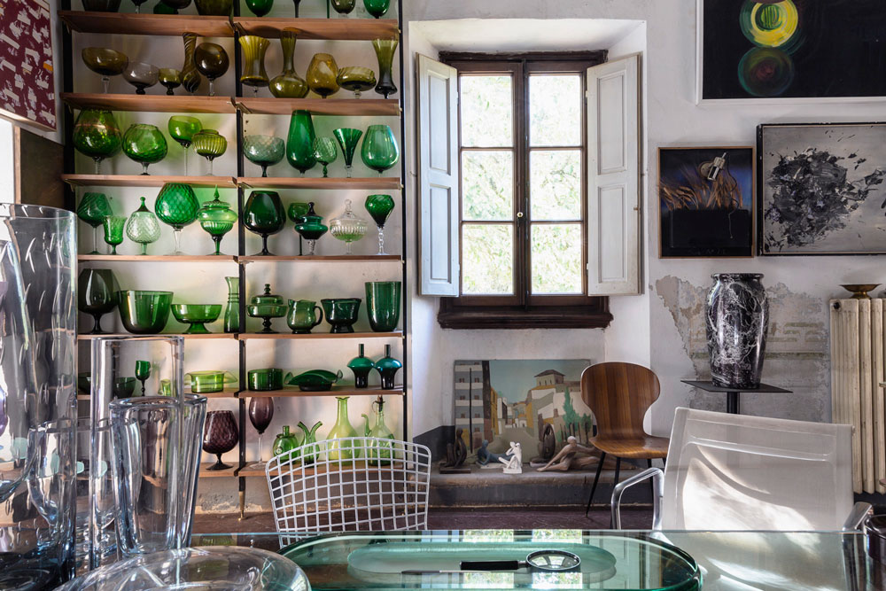 Details of the dining room. Photo © Francesca Anichini