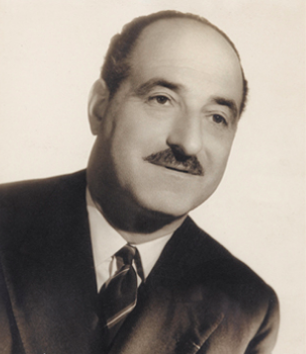 Portrait von Jacques Bacri vom Studio Harcourt