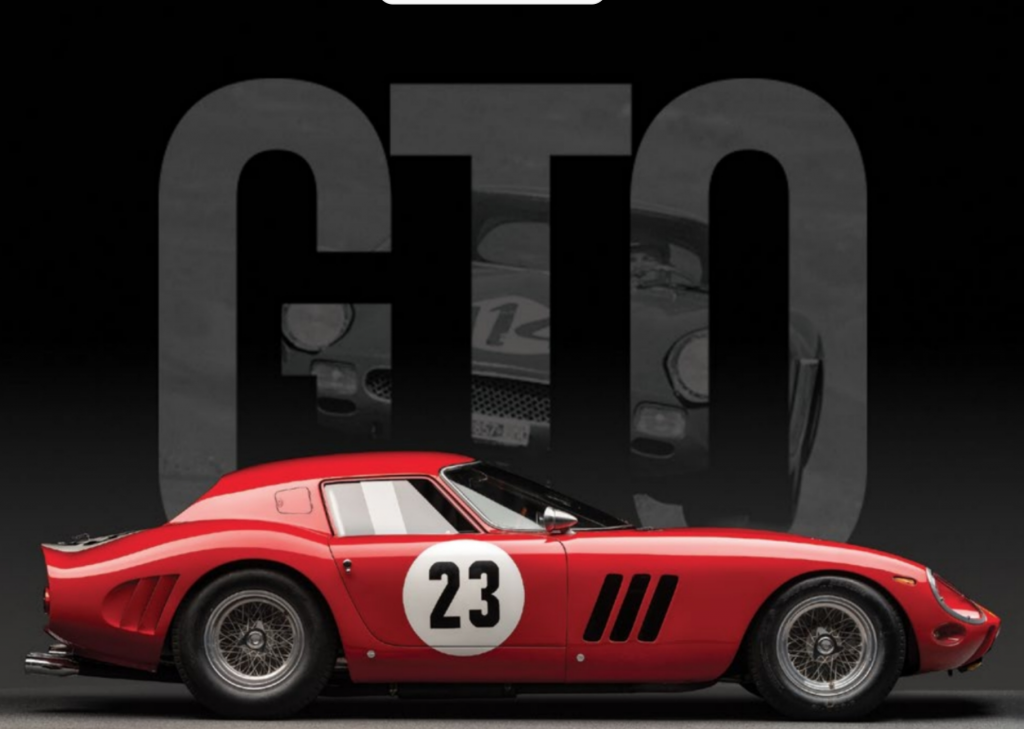 Ferrari 250 GTO de 1962, image ©RM Sotheby's