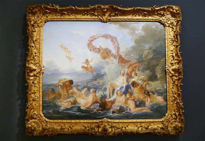 Ett av de mer kända verken ur Tessins samling är den enastående målningen "Venus Födelse" av Francois Boucher, som nu visas på Louvren tillsammans med närmare 120 andra verk.