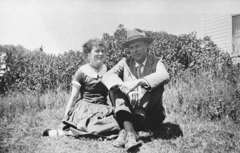 Jo and Edward Hopper. Foto: © Hopper's Vermont.