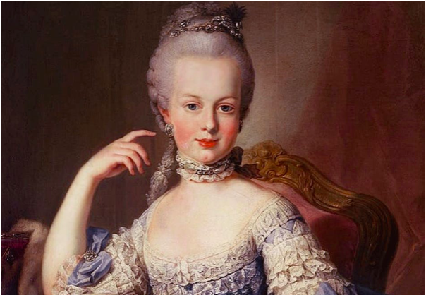 Den franska drottningen Maria Antionette