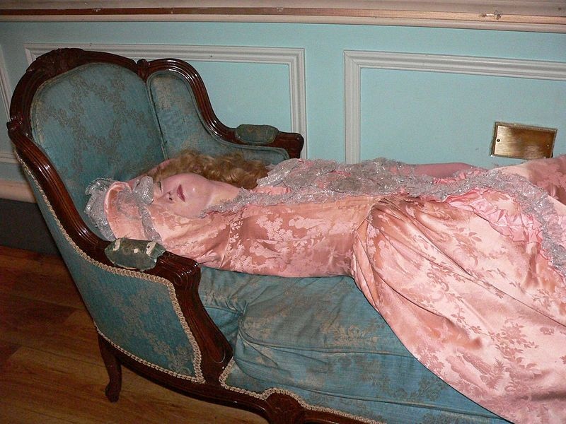"Sleeping Beauty" at Madame Tussaud's in London. Image: tiarasandtrianon.com
