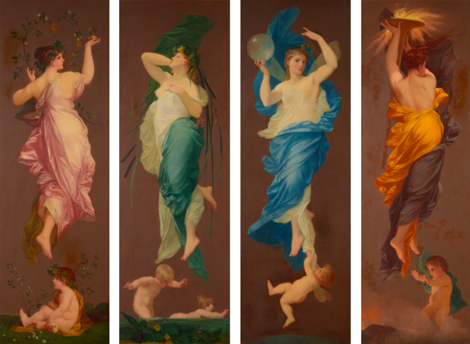 Pierre-Victor Galland, « Les quatre éléments »