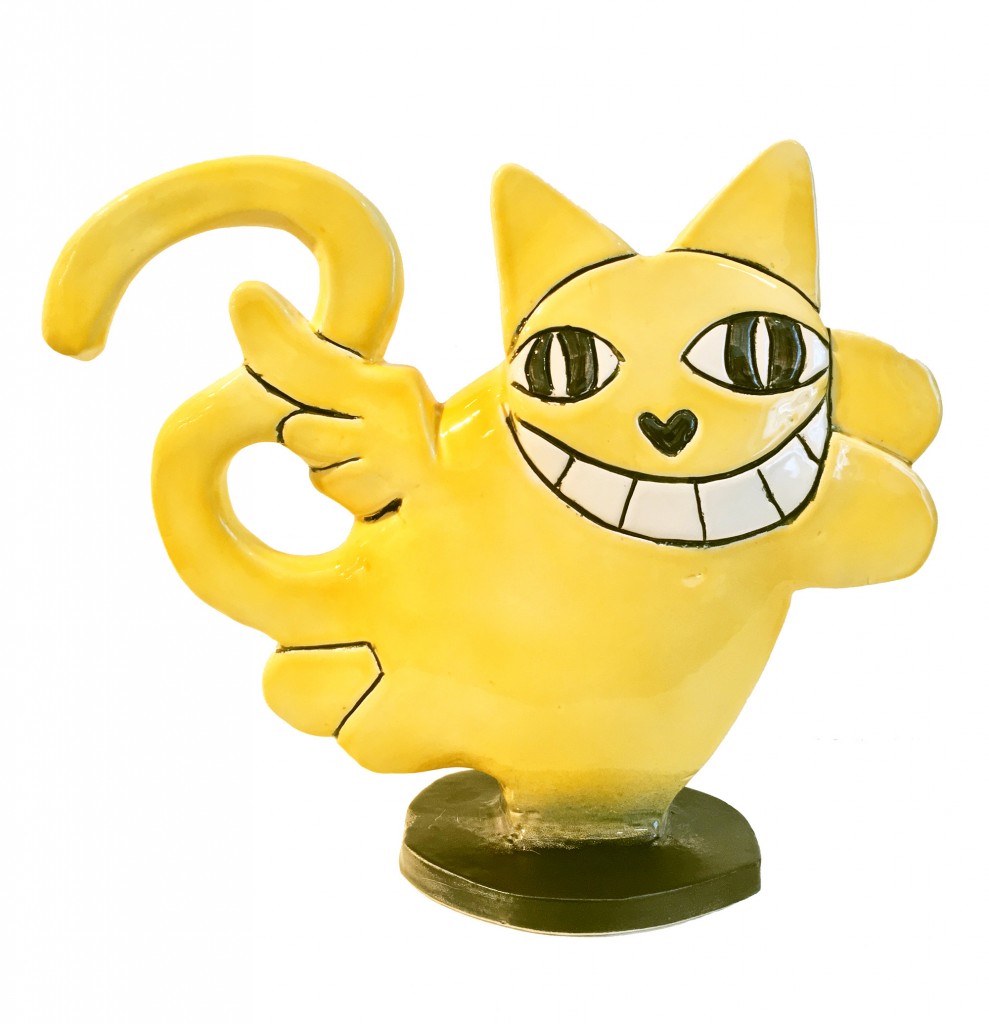 M. Chat – Chatchat Céramique, 36x31x11cm, 25 ex., 2016, signée et numérotée En vente 1600 € à la galerie Brugier-Rigail