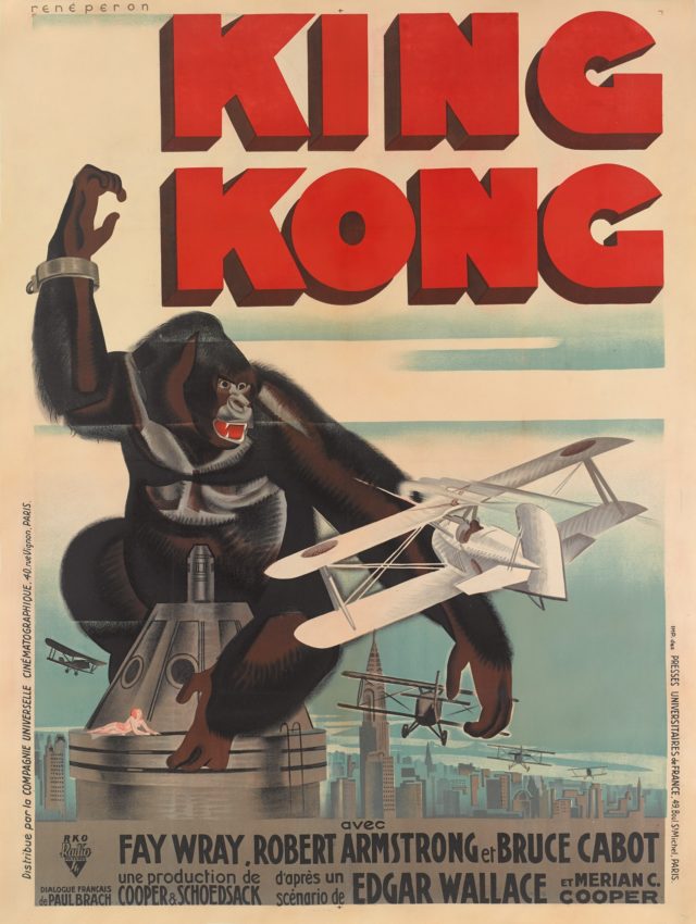 Affiche de « King Kong », adjugée pour 42 000 livres, image ©Sotheby's