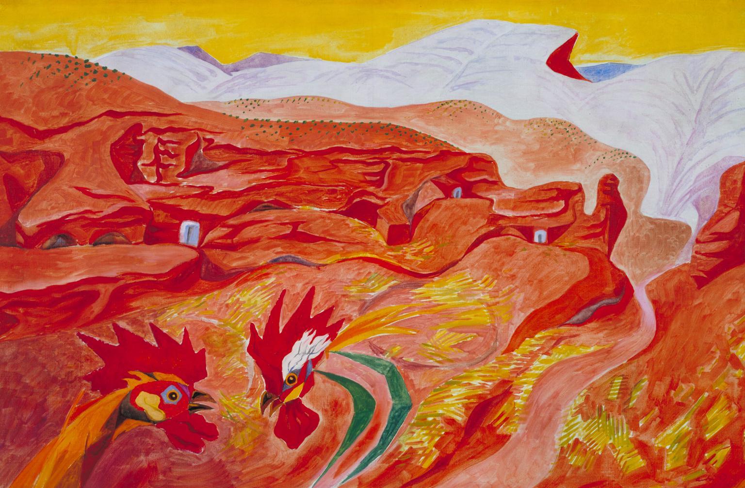 André Masson, ‘Ibdes in Aragon’, 1935. Photo: Tate via The Estate of André Masson