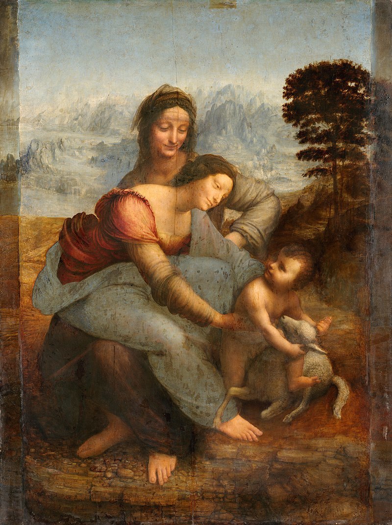 Virgin and Child with Saint Anne. Image: Wikimedia Commons Anna Self Third. Image: Wikimedia Commons