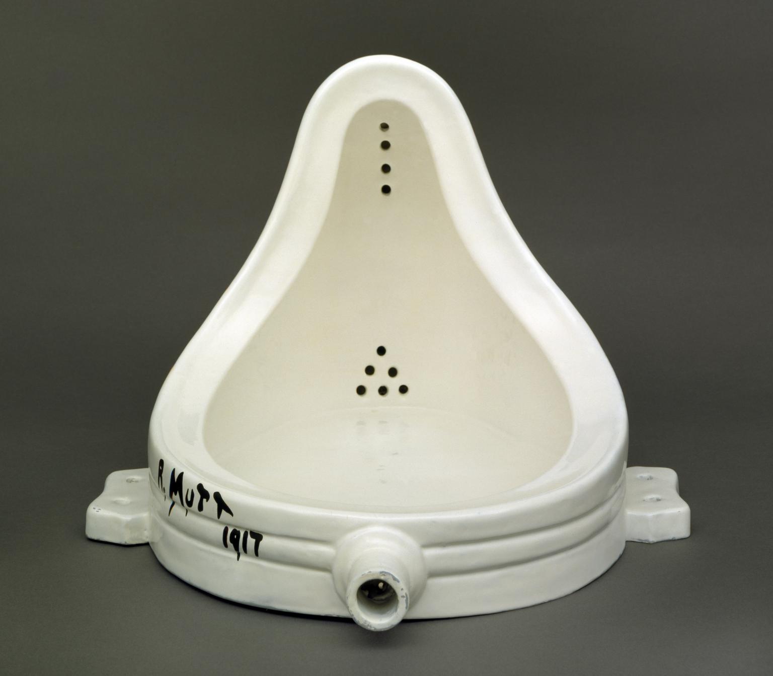 Marcel Duchamp, Fountain 1917. Bild: Tate