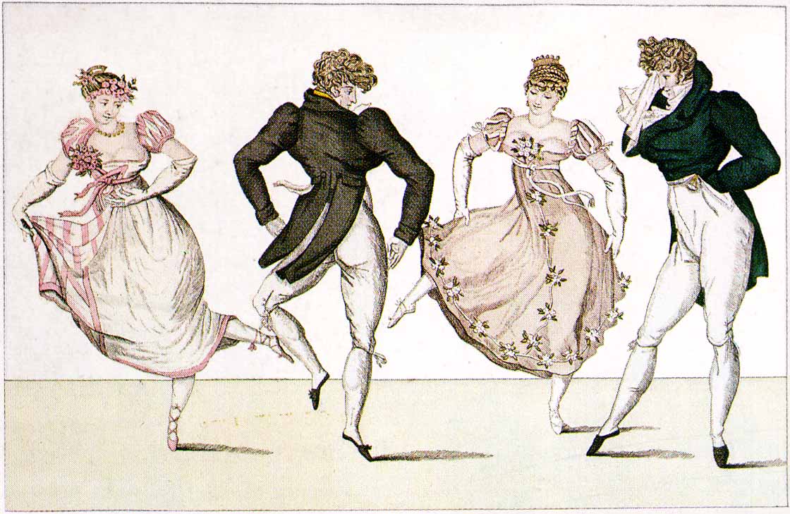 Unknown artist, 'Elements of the Art of Dancing'', 1822. Photo: Pinterest