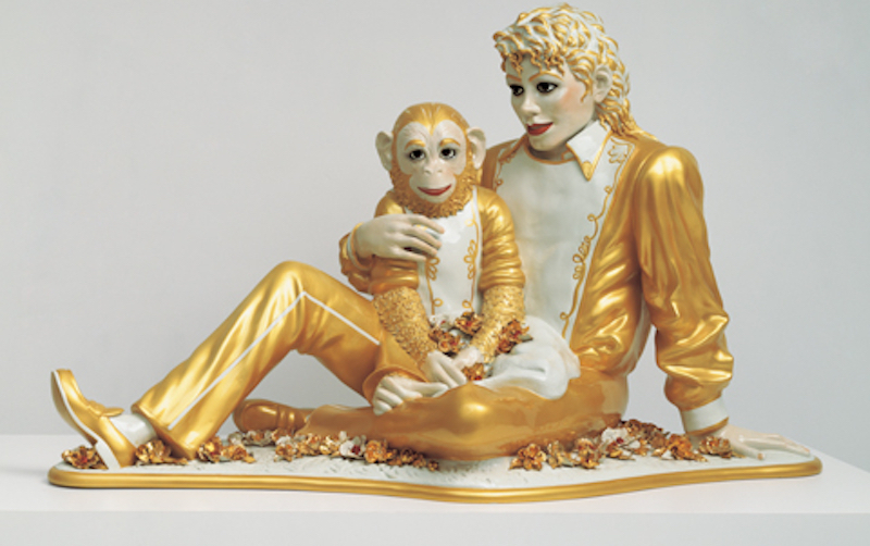 Jeff Koons, "Michael Jackson and Bubbles", 1988 | Foto: jeffkoons.com