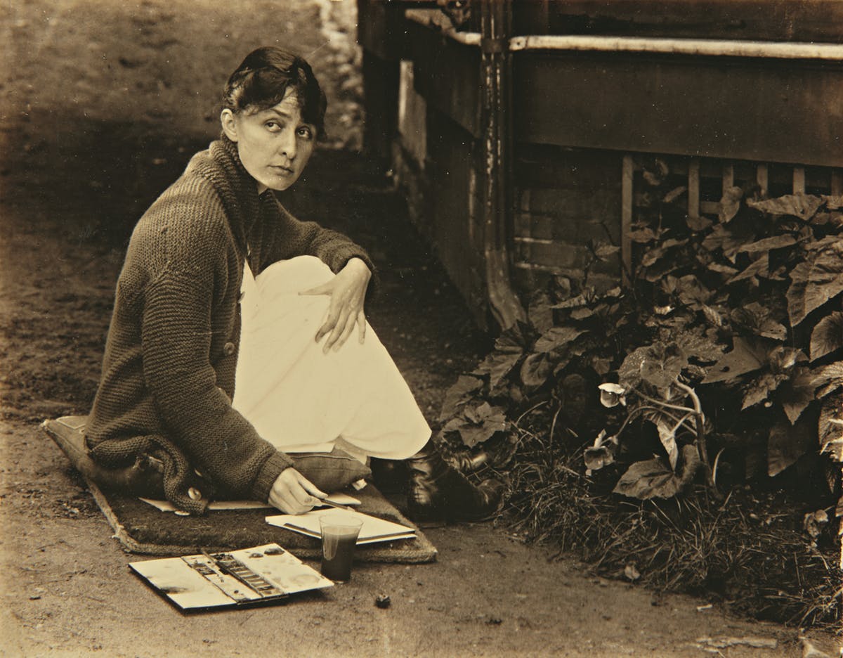 ALFRED STIEGLITZ. Georgia O'Keeffe (1918).