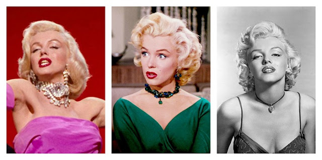 Marilyn Monroe in Gentleman Prefer Blondes, Diamonds Are A Girl's Best Friend and Moon Of Baroda