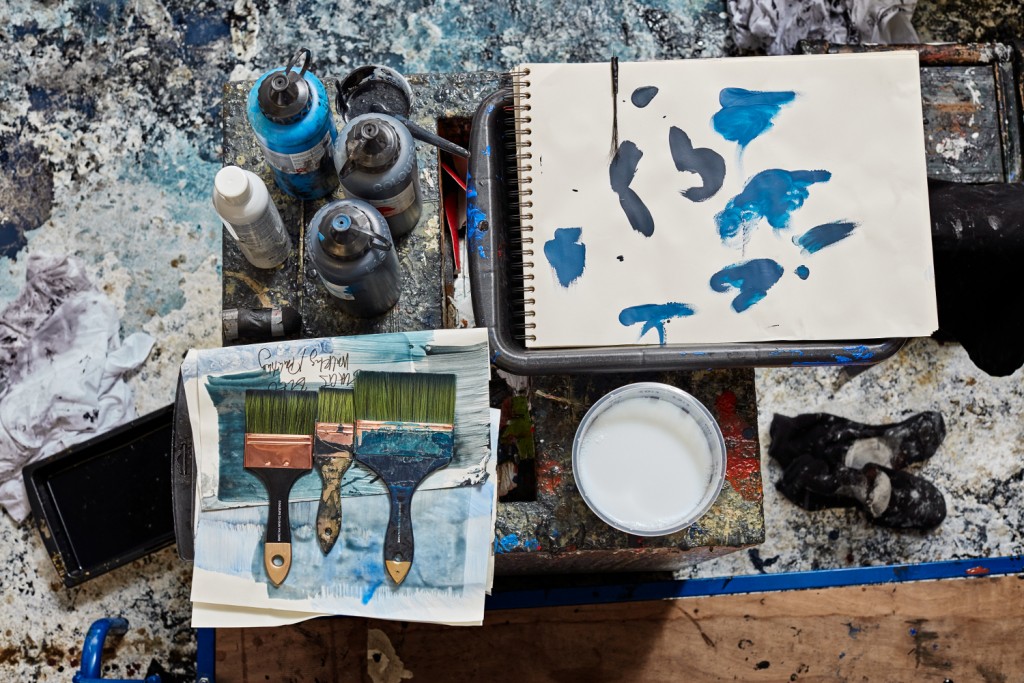 Fabienne Verdier studio, 2016 Photo John Short, Courtesy Waddington Custot