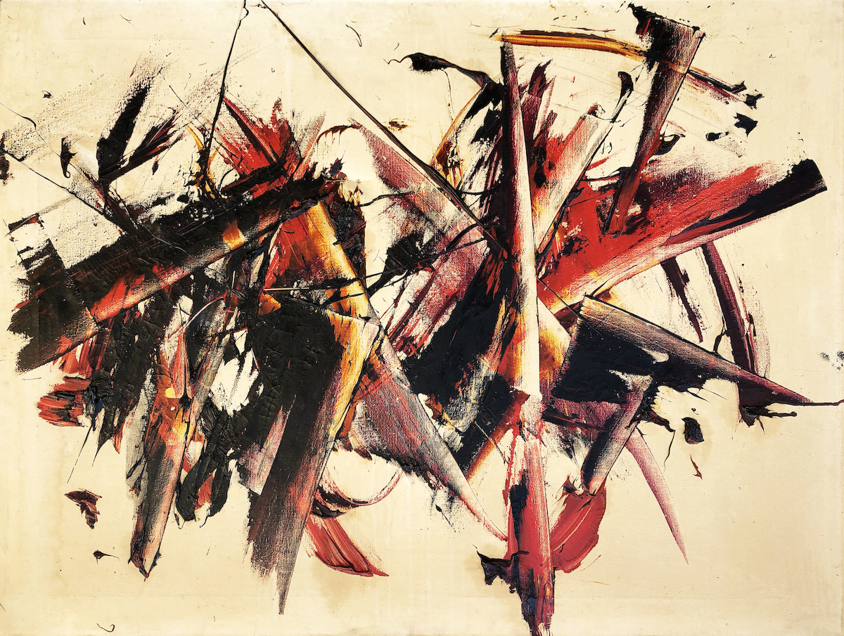 Judit Reigl, Éclatement, 1956, ©Kálmán Makláry Fine Arts