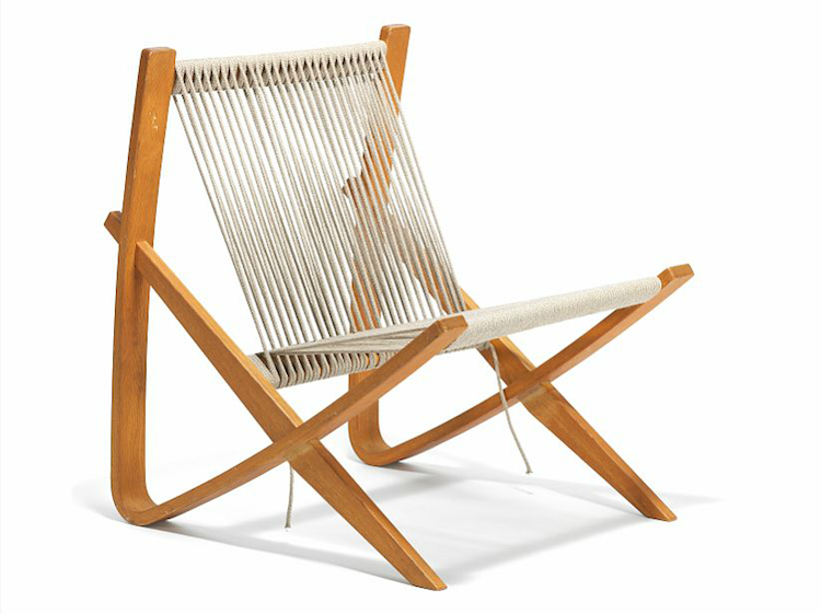 Poul Kjærholm於1952年的"Bow Seat"