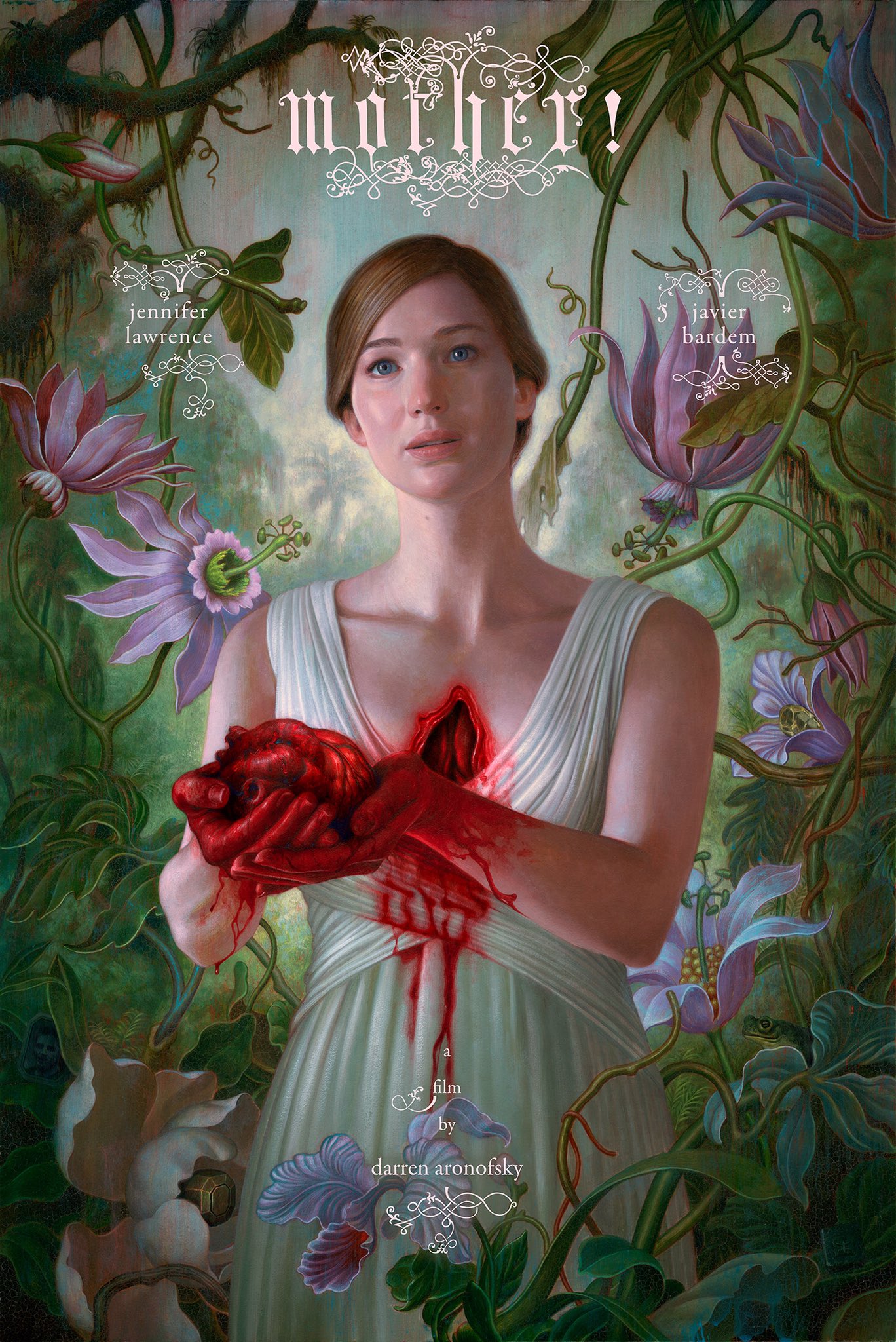 Aronofsky released the poster for his upcoming film on Twitter in May