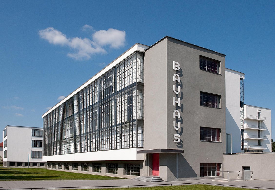 Le campus Bauhaus à Dessau, image ©Bauhaus Dessau